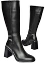 Fox Shoes R518101409 Black Women's Thick Heeled Boots