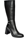 Fox Shoes R518101409 Black Women's Thick Heeled Boots