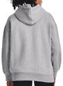 Mikina s kapucí Under Armour Essential Flc OS Hoodie-GRY 1379495-012