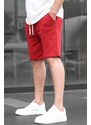 Madmext Claret Red Basic Men's Shorts 6505