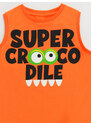 Denokids Crocodile Boy's T-shirt Shorts Set