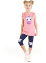 Denokids Kitten Girl T-shirt Tights Set