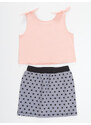 mshb&g Panda Milkshake Girl's T-shirt Skirt Set