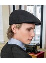 CTH Ericsson of Sweden Zimní vlněná černá pánská bekovka - driver cap od CTH Ericson edward