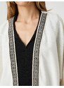Koton Krátké Kimono Etnické Detail Krátký rukáv Prádlo Smíšené