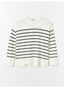 LC Waikiki Crew Neck Striped Long Sleeve Women's Knitwear Sweater