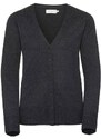 Anthracite women's pointed cardigan Russell