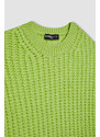 DEFACTO Oversize Fit Crew Neck Knitwear Pullover