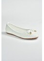 Fox Shoes White Women's Daily Flat Flats