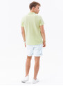 Ombre Polo trička S1374 Lime