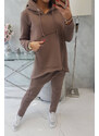 K-Fashion Sada kalhot Baggy Mocca