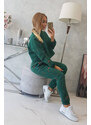 K-Fashion Izolační sada s barevným potiskem zelená