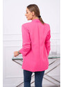 K-Fashion Sako s klopami elegantní růžové