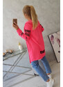 K-Fashion Rukávník s nápisem pink neon