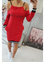 K-Fashion Tres Chic červené šaty