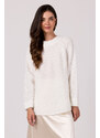 Pletený svetr BeWear BK105 White