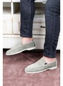 Ducavelli Facile Suede Genuine Leather Men's Casual Shoes. Loafers Shoes Sand Beige.