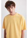 DEFACTO Oversize Fit Crew Neck T-Shirt