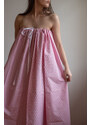 Napařovací šaty Lunice Růžové (LU3331)