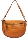 Dámská kožená crossbody kabelka VS 001 001 camel