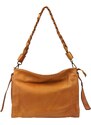 Dámská kožená crossbody kabelka VS 015 camel