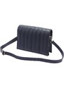 Kožená crossbody kabelka Luka 20-068 modrá