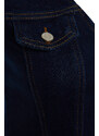 Trendyol tmavě modrá džínová vesta
