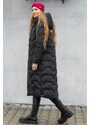 Rino&Pelle dámský zimní kabát Jikke černý