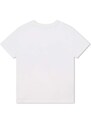 Dětské bavlněné tričko Kenzo Kids béžová barva, s potiskem