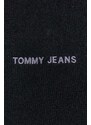 Svetr Tommy Jeans pánský, černá barva