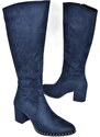 Fox Shoes Navy Blue Women's Boots