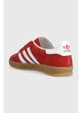 Semišové sneakers boty adidas Originals Gazelle Indor oranžová barva, H06261