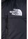 Bunda The North Face Himalayan Light Synthetic pánská, černá barva, přechodná, NF0A7WZXJK31