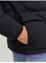 Černá pánská prošívaná zimní bunda Jack & Jones Vester - Pánské