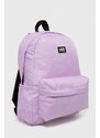 Batoh Vans fialová barva, velký, s aplikací