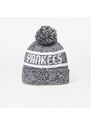 Čepice New Era New York Yankees Jake Bobble Knit Beanie Hat Black/ White