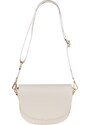 NovaKabelka.cz Kožená kabelka crossbody Ramona Beige s přídavným popruhem