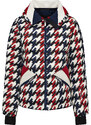 PERFECT MOMENT SKI DUVET JACKET HOUNDSTOOTH