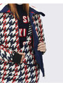 PERFECT MOMENT SKI DUVET JACKET HOUNDSTOOTH