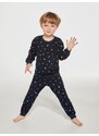 Pyjamas Cornette Kids Boy 761/143 Cosmos length 86-128 navy blue