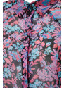 Trendyol Multi Color Floral Pattern Woven Shirt