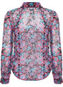 Trendyol Multi Color Floral Pattern Woven Shirt