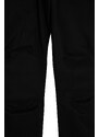 Trendyol Black Regular Fit Waist Lacing Detail Trousers