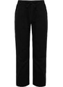 Trendyol Black Regular Fit Waist Lacing Detail Trousers