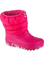 TMAVĚ RŮŽOVÉ SNĚHULE CROCS CLASSIC NEO PUFF BOOT KIDS Tmavě růžová