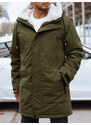 BASIC Khaki teplá pánská parka