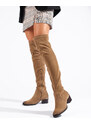 Women's suede musketeers Vinceza