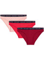Spodní prádlo Tommy Hilfiger 3P Bikini Dot Print W UW0UW01385