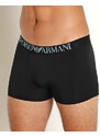 Pánské boxerky 111290 3F535 00020 černé - Emporio Armani