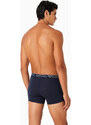 Pánské boxerky 2PACK 111769 3F720 70835 tm. modré - Emporio Armani